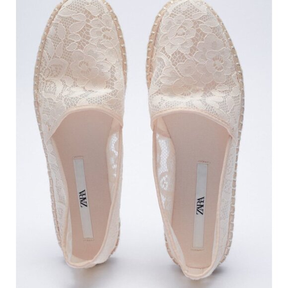 Zara lace espadrilles - Picture 2 of 6